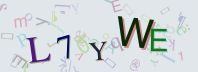 This is a captcha-picture. It is used to prevent mass-access by robots. (see: www.captcha.net)